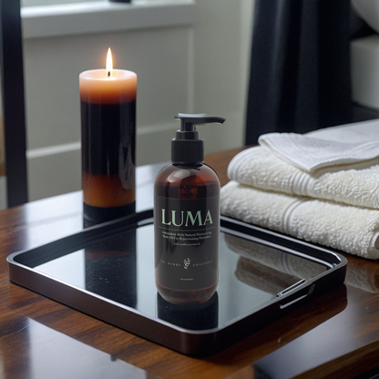 LUMA - Moisturizing Formula with Vanilla fragrance: This oil is designed to provide intense hydration and nourishment for dry and damaged skin.