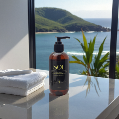SOL - Moisturizing Formula with Pina Colada Fragrance: This oil is designed to provide intense hydration and nourishment for dry and damaged skin.